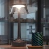 Lampe Bon jour unplugged gris - Flos
