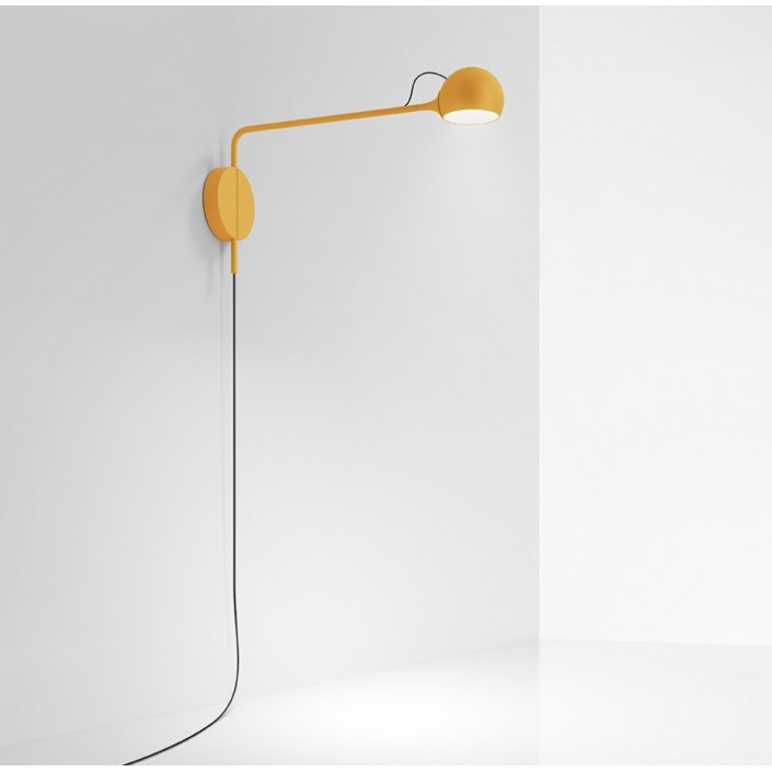 Applique Ixa wall plug - artemide - jaune