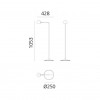 Dimensions Ixa reading - Artemide