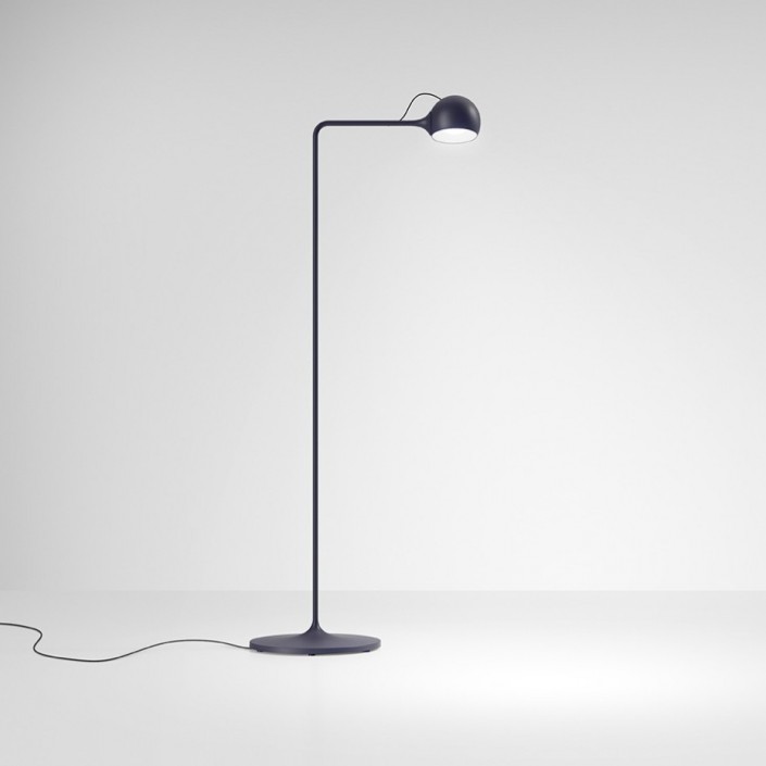 Lampadaire Ixa reading - Artemide - finition bleu