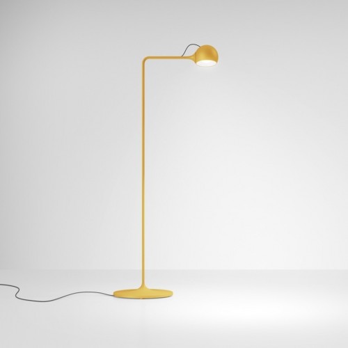 Lampadaire Ixa reading - Artemide - finition jaune