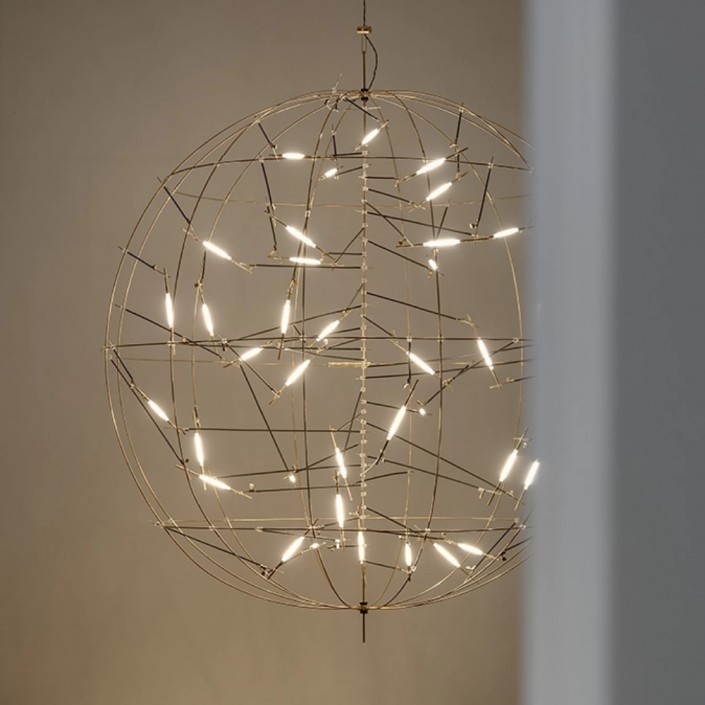 Suspension Pòta - Catellani&Smith - finition laiton