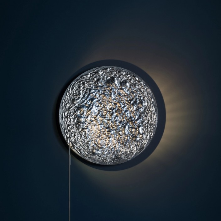 Applique murale Stchu-Moon 08 - Catellani&Smith - finition argent