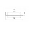dimensions WLG3000 - Hind rabii