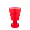 Vase Calice - Rouge - Vue de trois quarts - Kartell
