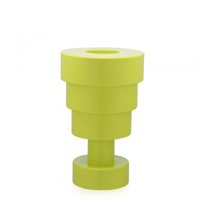 Vase Calice - Vert - Vue de trois quarts - Kartell