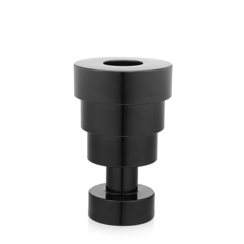 Vase Calice - Noir - Vue de trois quarts - Kartell