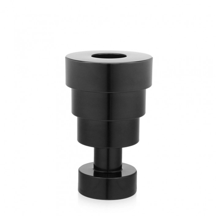 Vase Calice - Noir - Vue de trois quarts - Kartell
