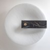 Applique murale Merdiana Wall - Hind Rabii - finition marbre noir