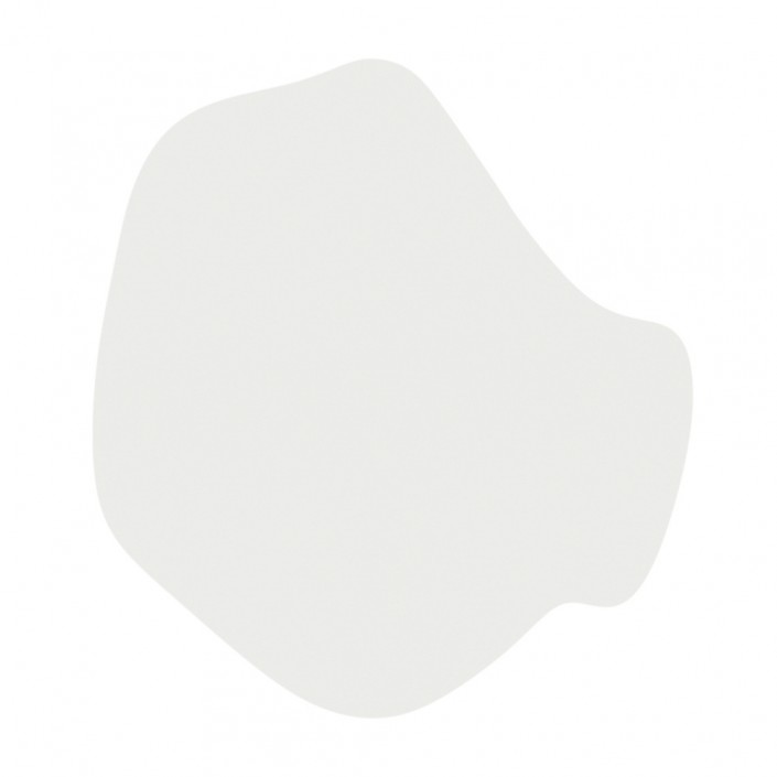 Applique/plafonnier YA-YA 1 - Hind rabii - finition blanc