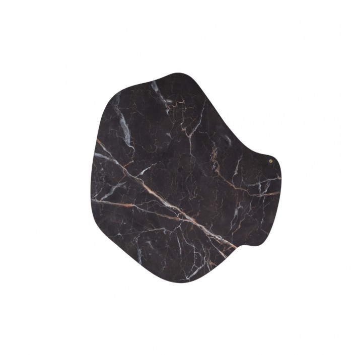 Applique/plafonnier YA-YA 70 - Hind rabii - finition marbre noir