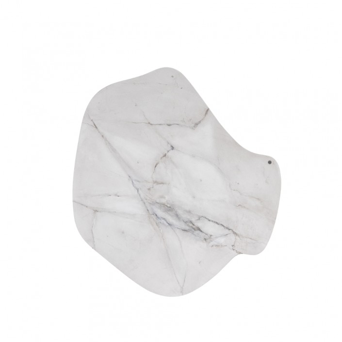 Applique/Plafonnier YA-YA 70 - Hind Rabii - finition marbre blanc