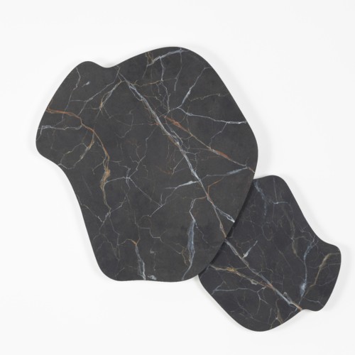 Applique LED YA-YA 2 Lampes - Hind Rabii - finition marbre noir