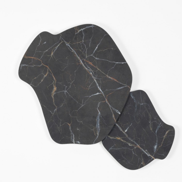 Applique LED YA-YA 2 Lampes - Hind Rabii - finition marbre noir