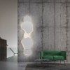 Applique LED YA-YA - Hind Rabii - finition blanc mat et marbre blanc