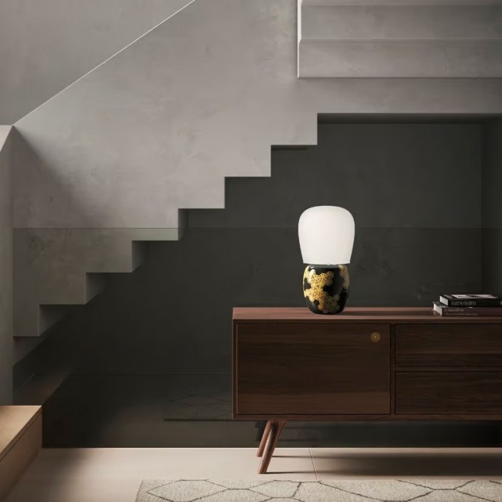 Lampe à poser Hive - Kundalini - finition noire