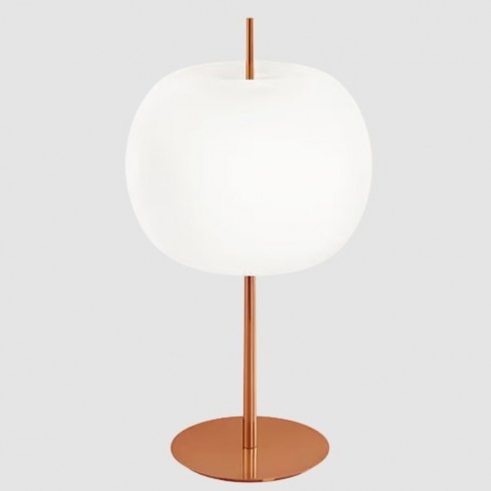 Lampe à poser Kushi XL - Kundalini - finition cuivre