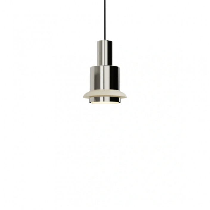 Suspension Chaumont 150 /190 - DCW - nickel - white