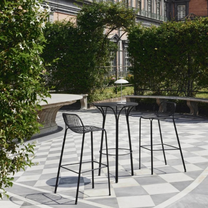 Tabouret Hiray - Kartell - finition noir