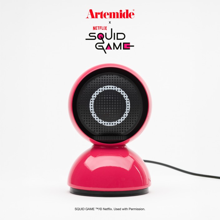 Lampe de table Eclisse - Artemide x Squid Game  - finition rose