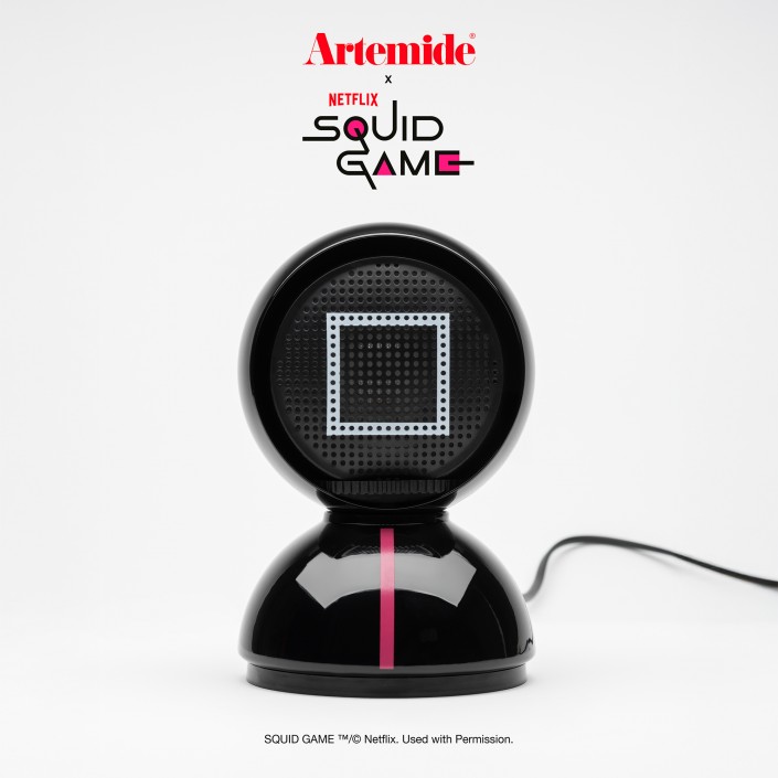 Lampe de table Eclisse - Artemide x Squid Game  - finition noir