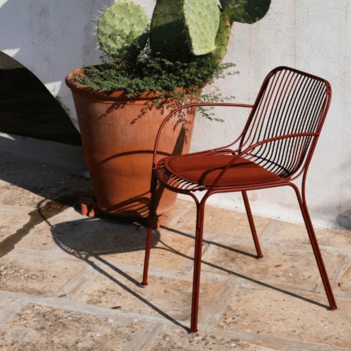Fauteuil Hiray small - Kartell - finition rouille