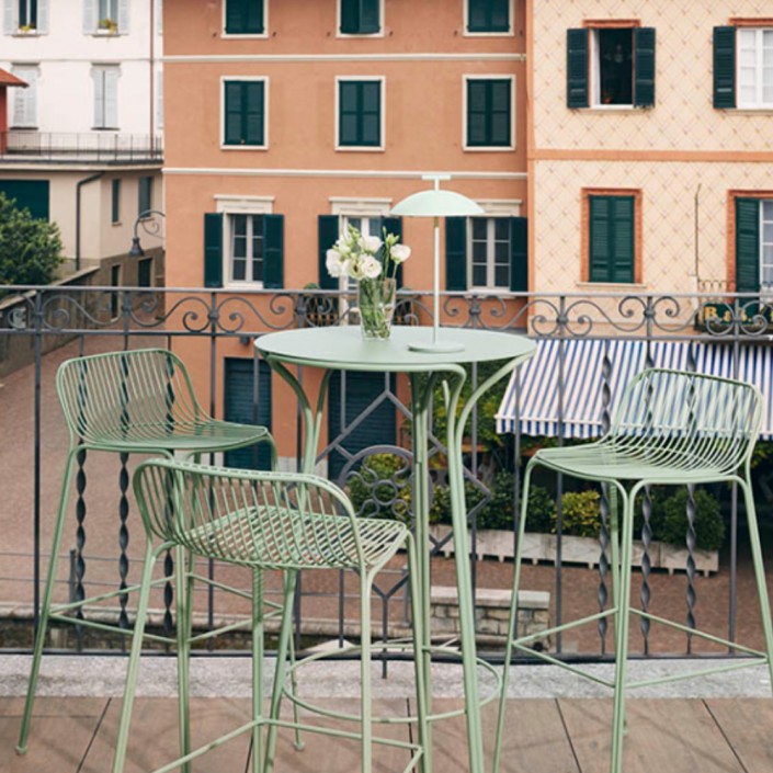 Table haute Hiray - Kartell - finition vert