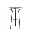 Table haute Hiray - Kartell - finition noir