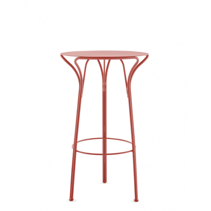 Table haute Hiray - Kartell - finition rouille