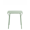 Table carrée Hiray - Kartell - finiton vert