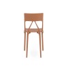 Chaises A.I LITE - KARTELL - finition brown