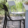 Chaises A.I LITE - KARTELL - mise en scène - finition noir et blanc