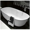 La baignoire Baia dans une salle de bain par la célèbre marque Antonio Lupi - Valente Design