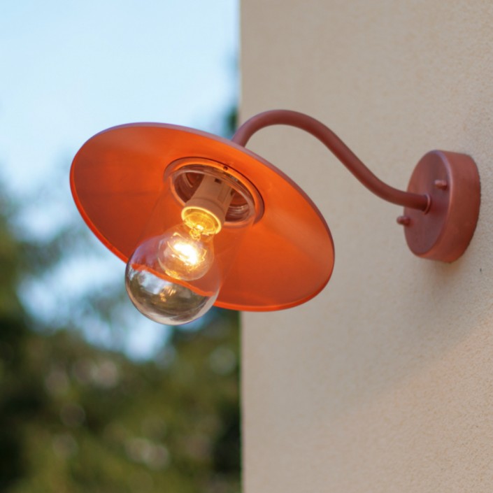 Applique Karlstad - Norlys - Fintion Patine rouille