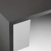 Lampe à poser Empty - Vibia - finition graphite black