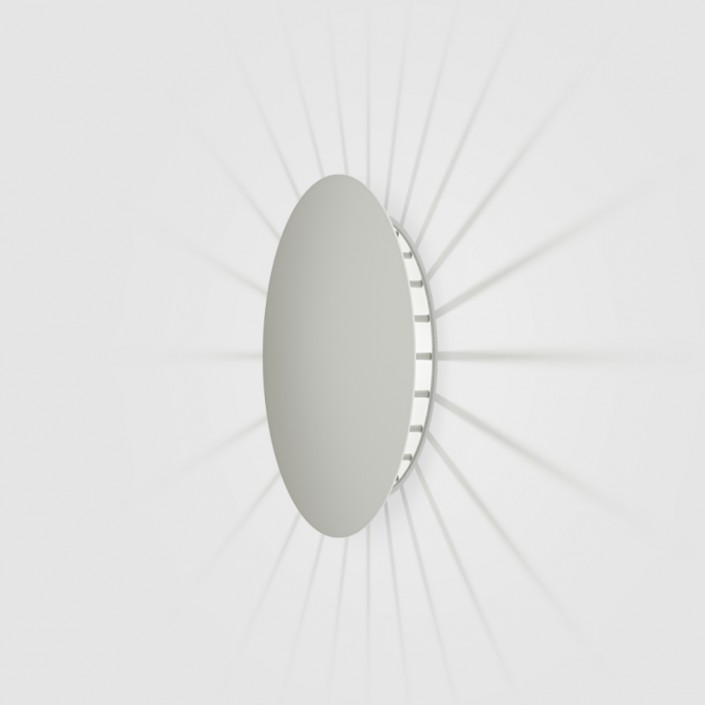 Applique extérieure Méridiano - Vibia - blanc casse
