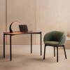 Bureau Lunat en intérieur avec lampe de table Taj - Kartell - Valentedesign.com