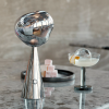 Lampe à poser Melt Portable small - Tom Dixon - Finition silver