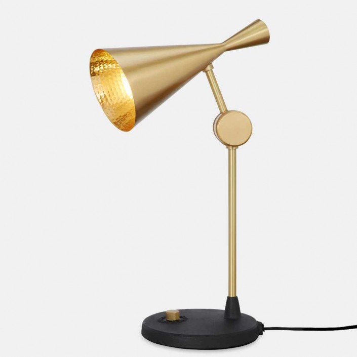 Lampe à poser Beat Table Light - Tom Dixon - Finition laiton