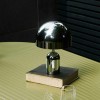 Lampe à poser Bell portable - Tom Dixon - finition argent