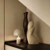 Lampe à poser Bell portable - Tom Dixon - finition mastic