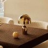 Lampe à poser Bell portable - Tom Dixon - finition or