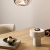 Lampe à poser Stone Portable - Tom Dixon - finition argent