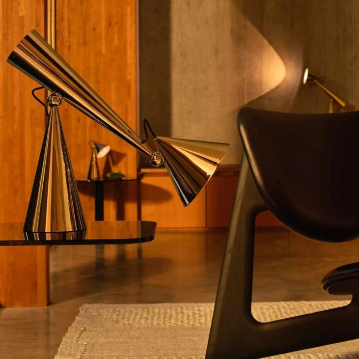 Lampe à poser Task Light - Tom Dixon - finition or