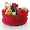 Lot de 2 corbeilles Confetti petit modèle rouge de la marque Zone