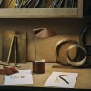 Lampe de table Pico - Hisle - Finition marron