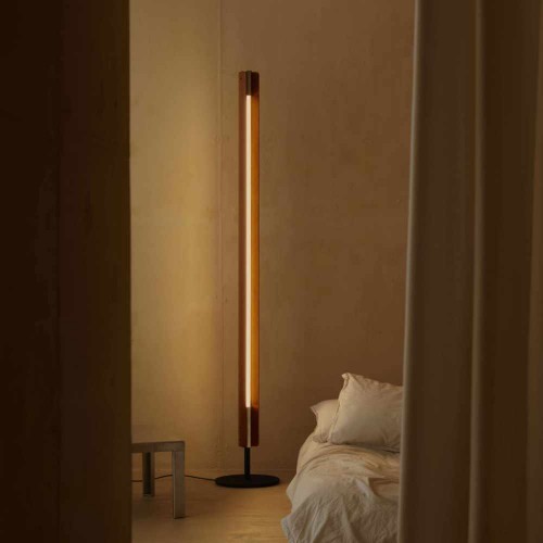 Lampadaire Seki-Han - Flos - finition bois