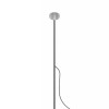 Spot sur piquet Reed 30 - Oval 60 - Gris anthracite mat - Lodes - Valentedesign.com