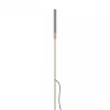 Spot sur piquet Reed 30 - Pod - Champagne mat - Lodes - Valentedesign.com