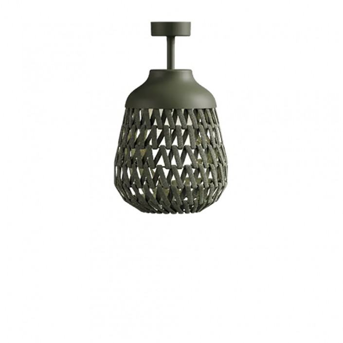 Plafonnier d'extérieur Stitch - LODES  small vert olive